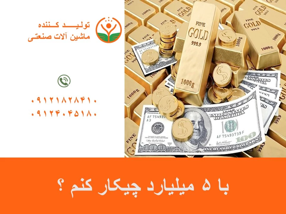 با 5 میلیارد چیکار کنم ؟
